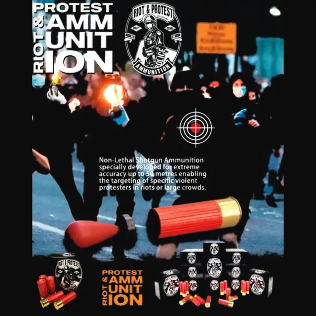 Riot & Protest Less-Lethal 12G · 25 rounds